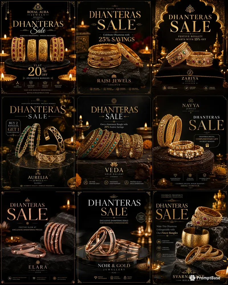 Dhanteras Jewelry Campaigns