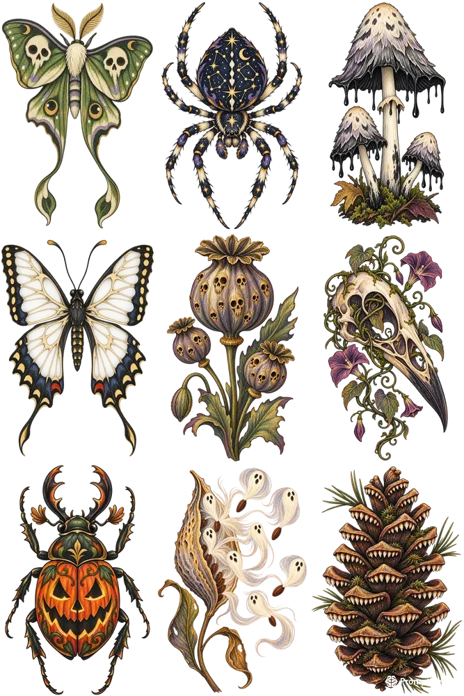 Halloween Naturalhistory Specimens