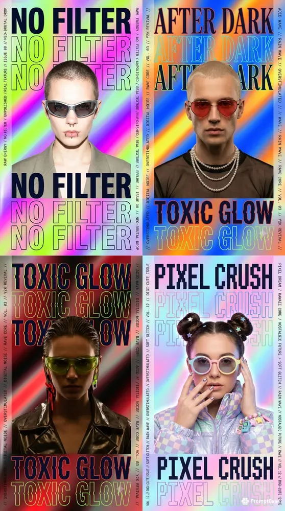 Y2k Cyberpop Magazine Cover Generator