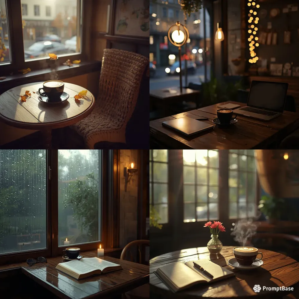 Cozy Cafe Scenes