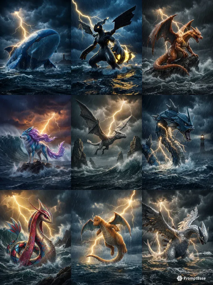 Epic Stormy Cinematic 8K Renders