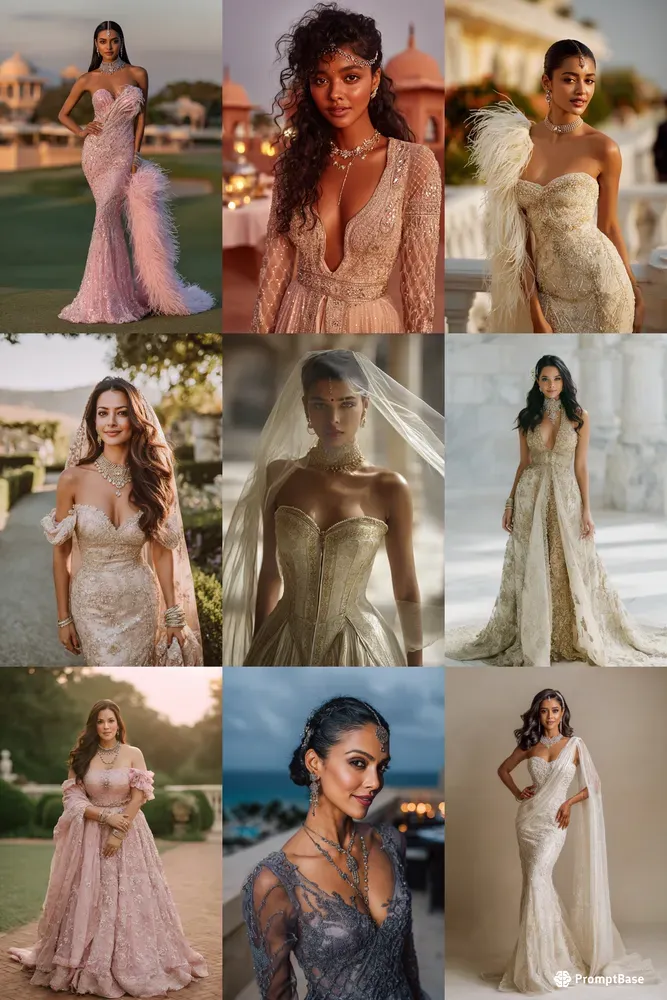 Indo Bridal Fusion Gowns 20 Pack