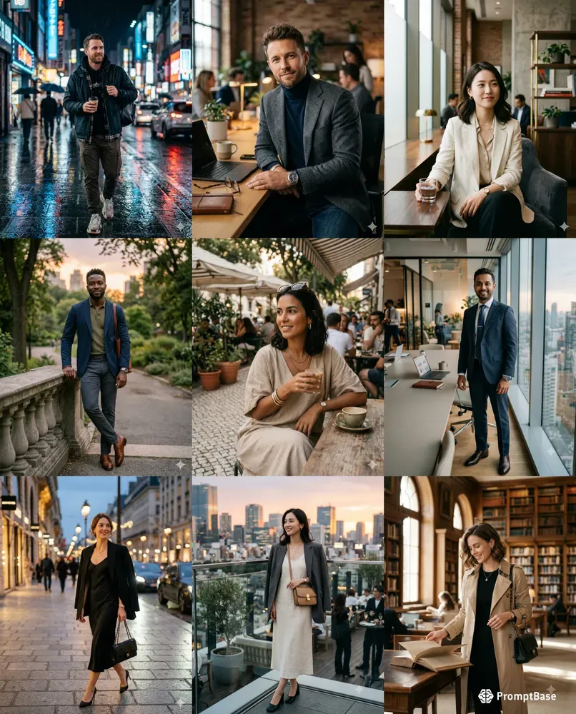 Cinematic Influencer Portraits