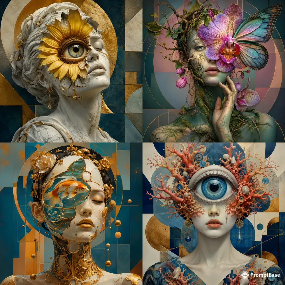 Surreal Female Portraits