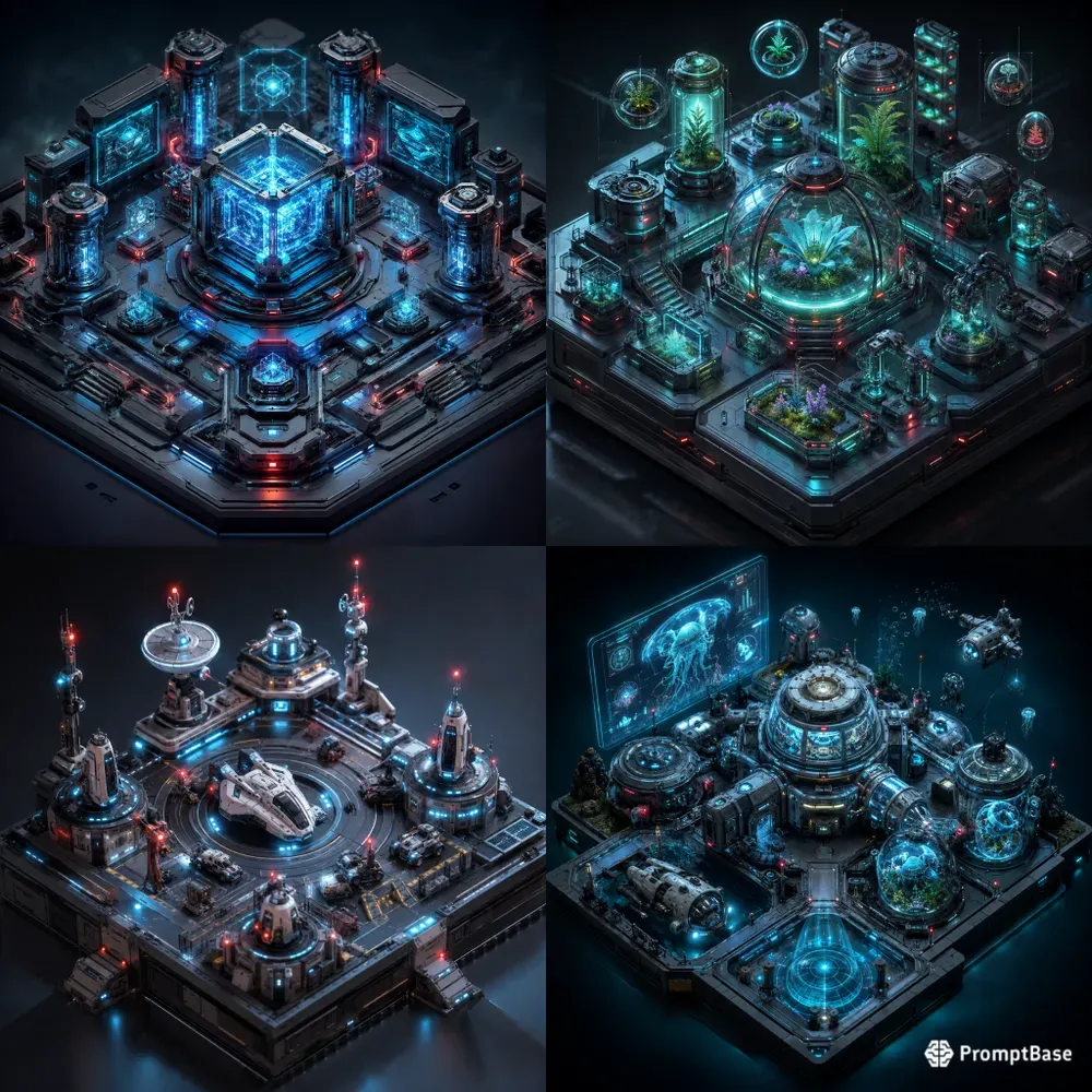 Isometric Futureworld Architects