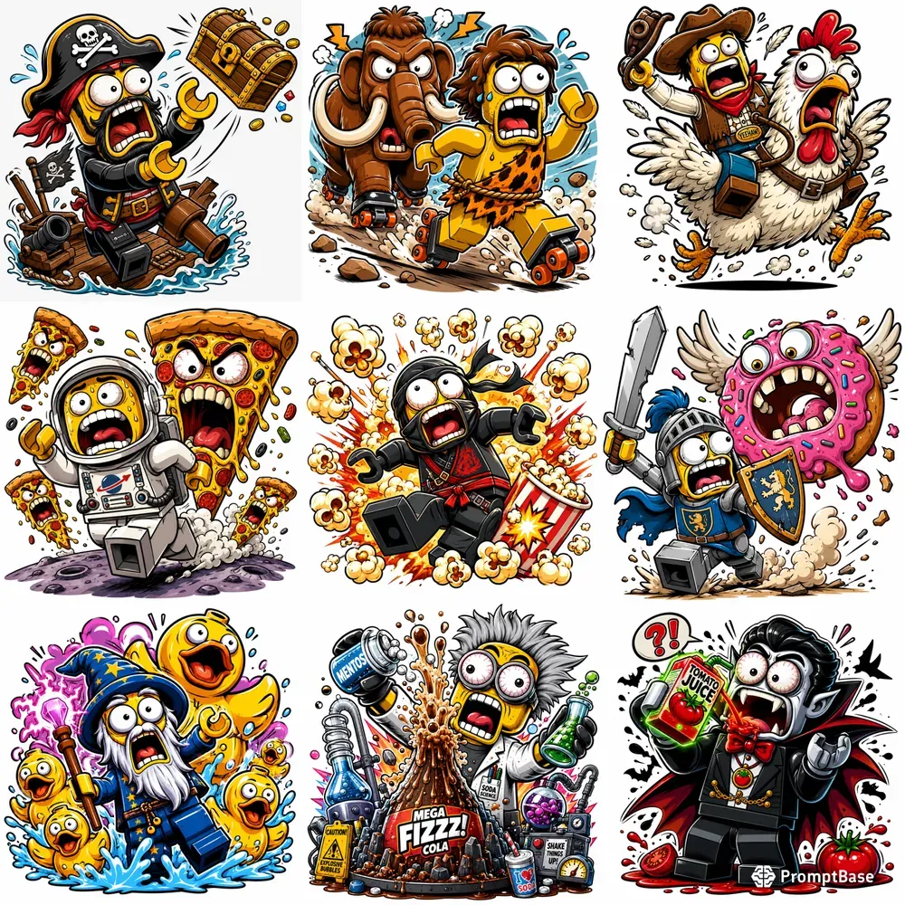 Crazy Lego Cartoons