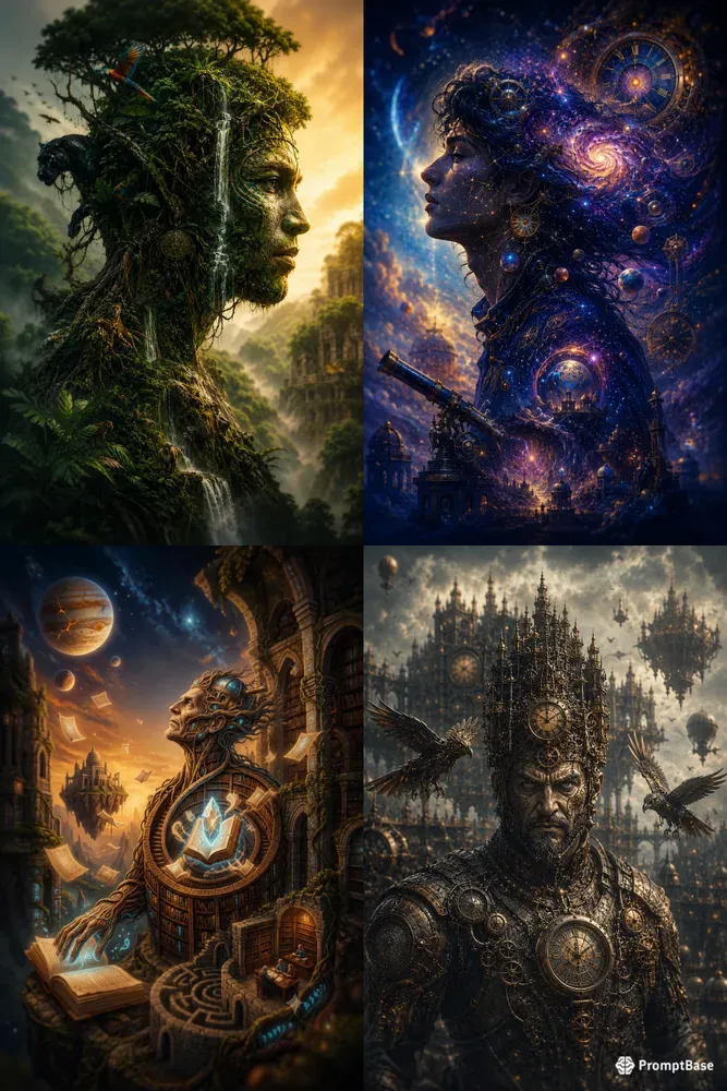 Living Worlds Portraits
