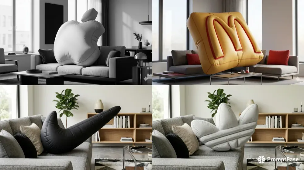 Inflatable Logo Pillow Generator