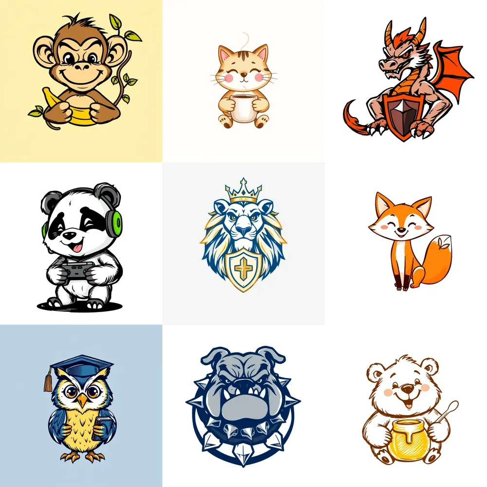 Sketchspark Handdrawn Mascots