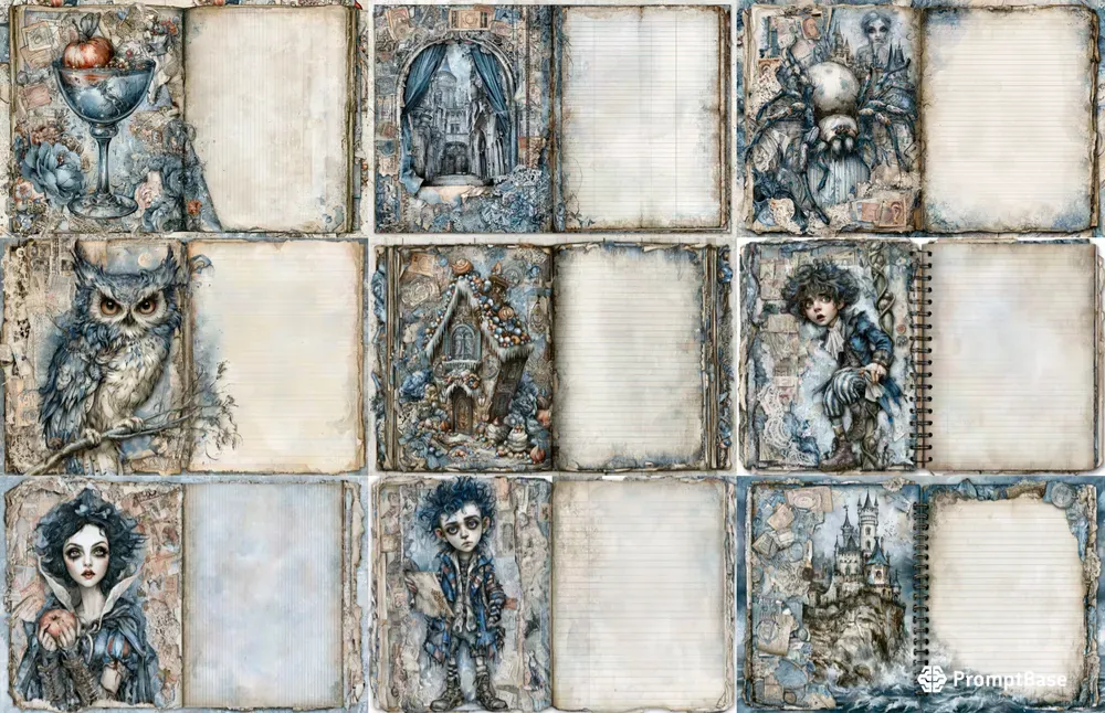 Fairy Tale Carnival Double Pages