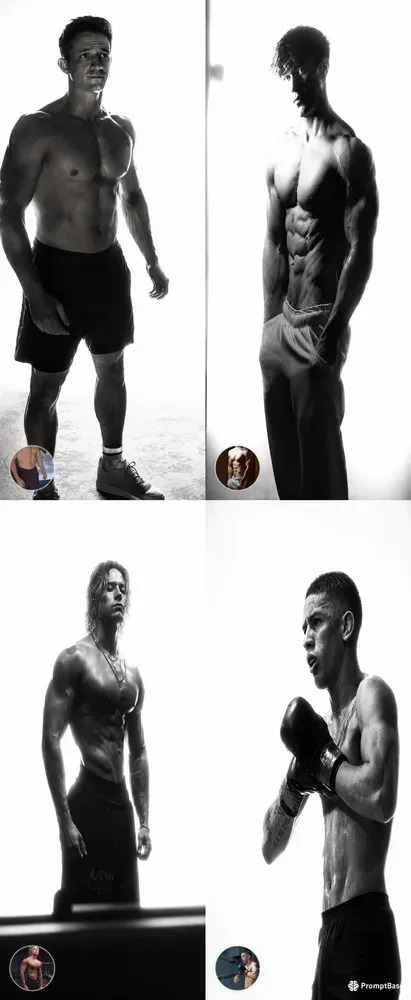 Cinematic Gym Portrait Pros