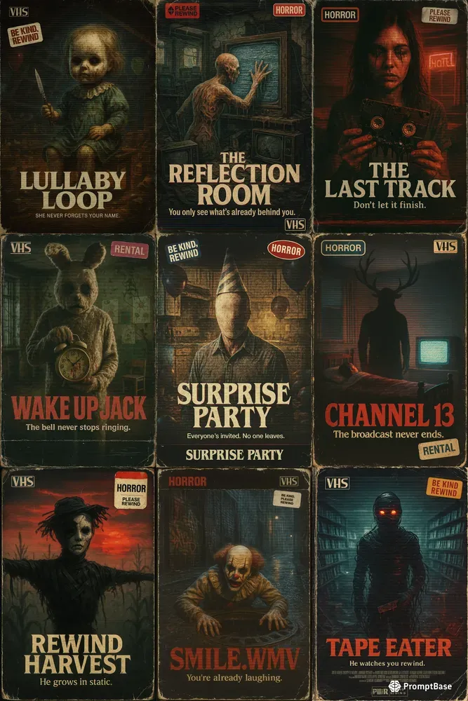 Lost Horror Vhs Covers From The 80s