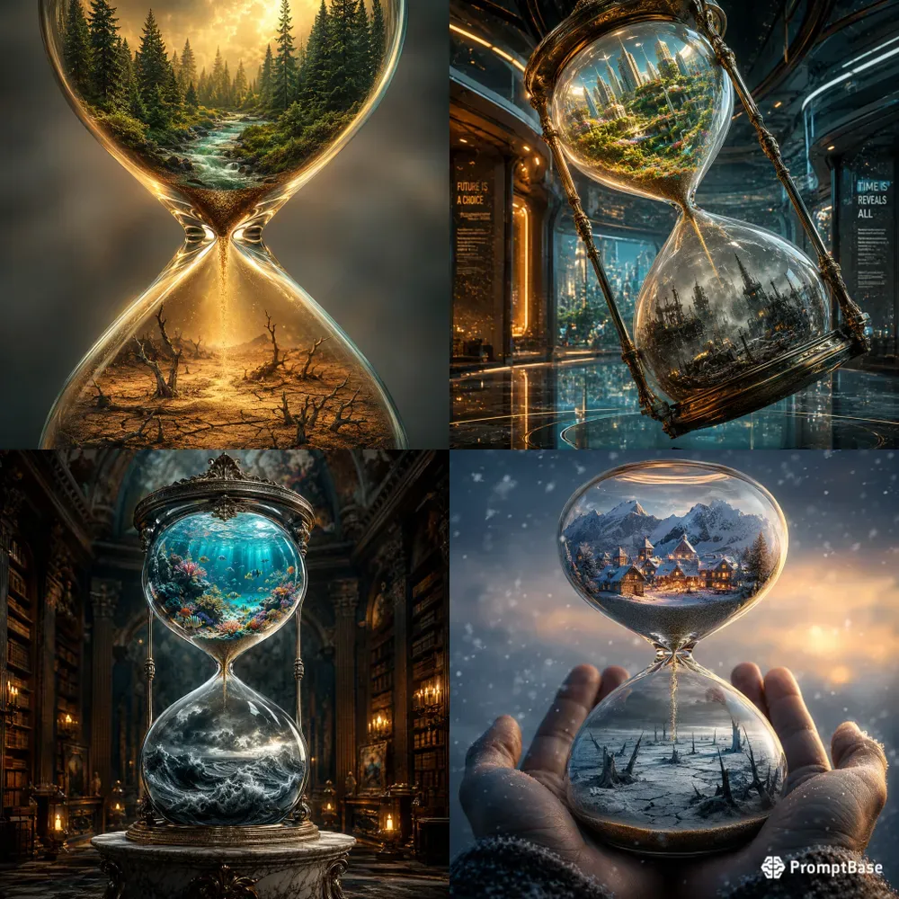 Hourglass Realms Art