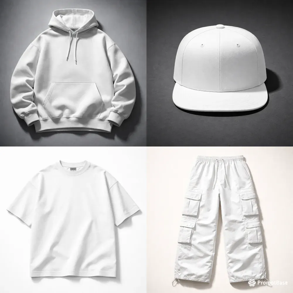 Pro 3D Streetwear Clothing Mockups