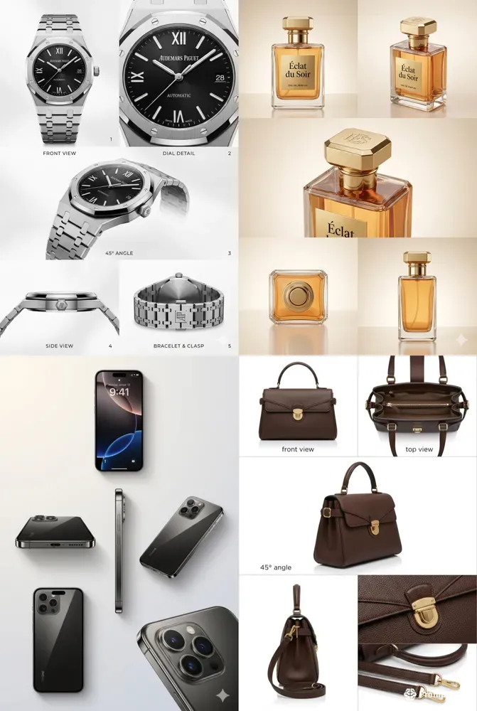 Multiangle Product Showcases