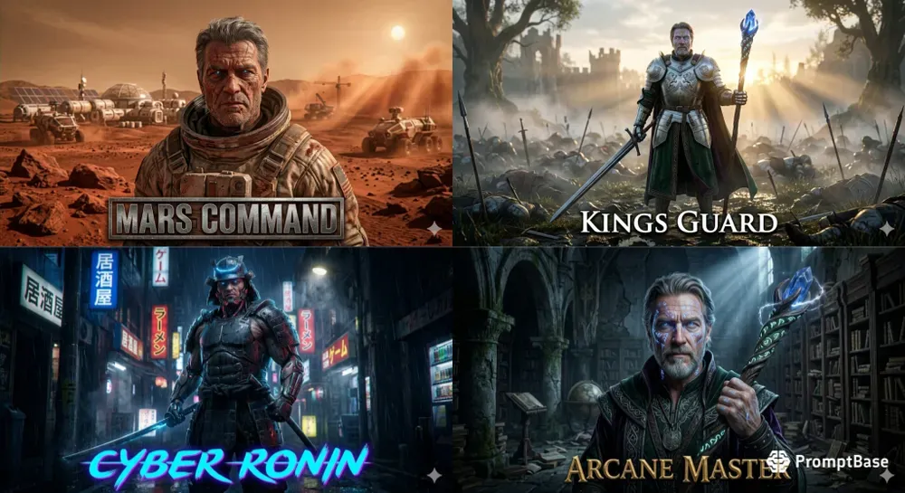 Professional Character Poster Creators