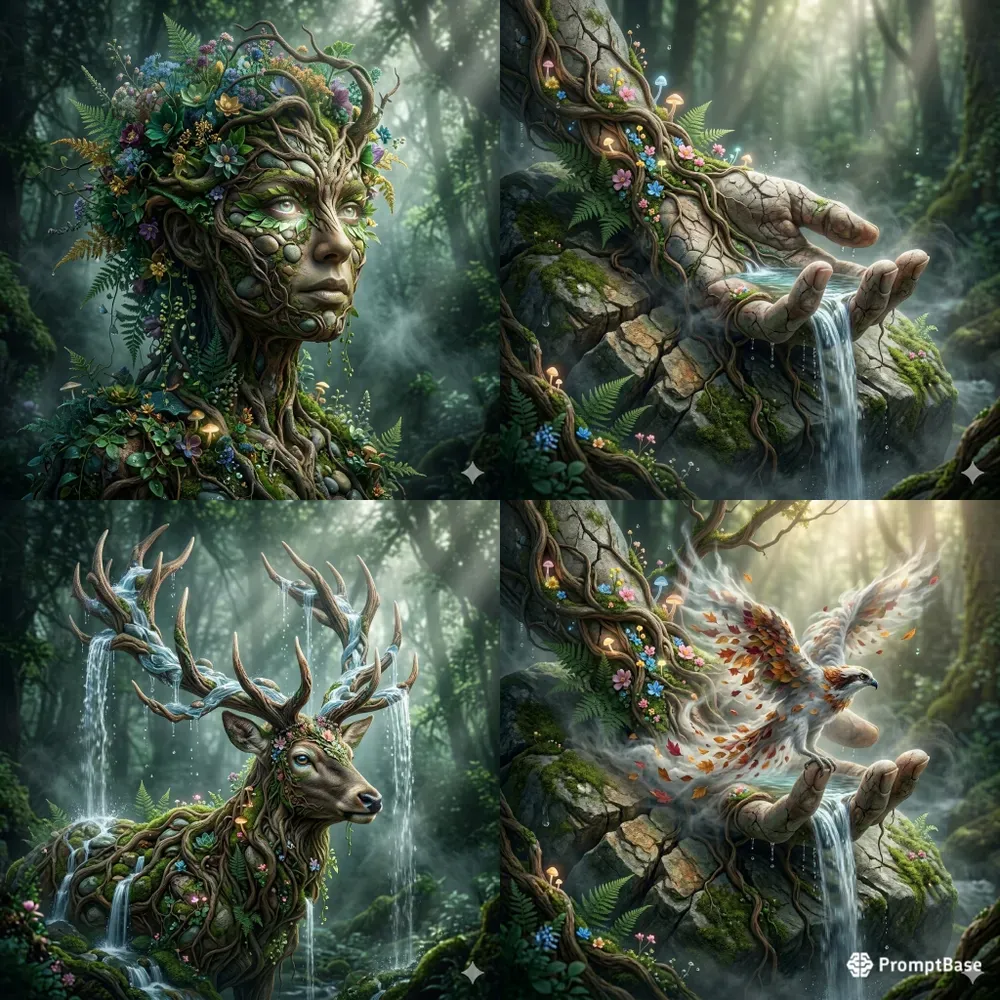 Nature Mind Fusion Art