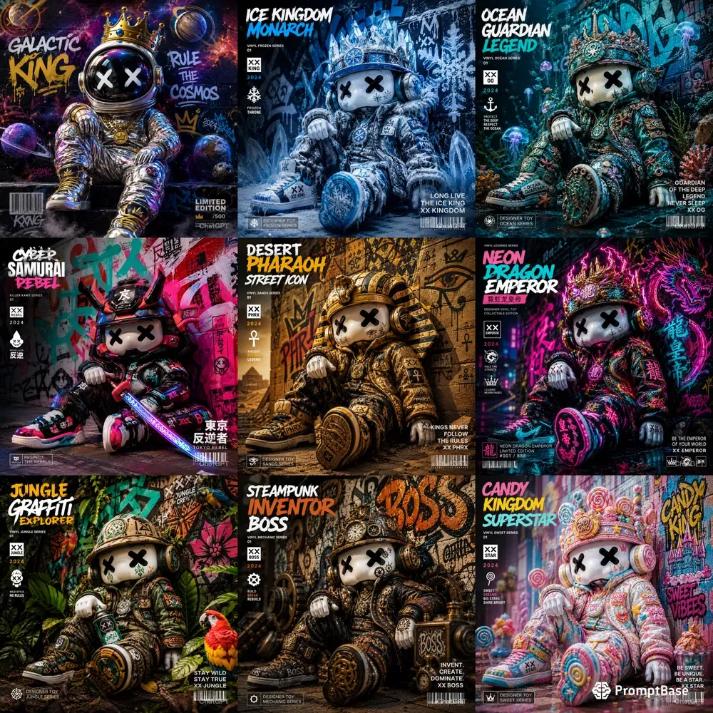 Urban Graffiti Toy Legends