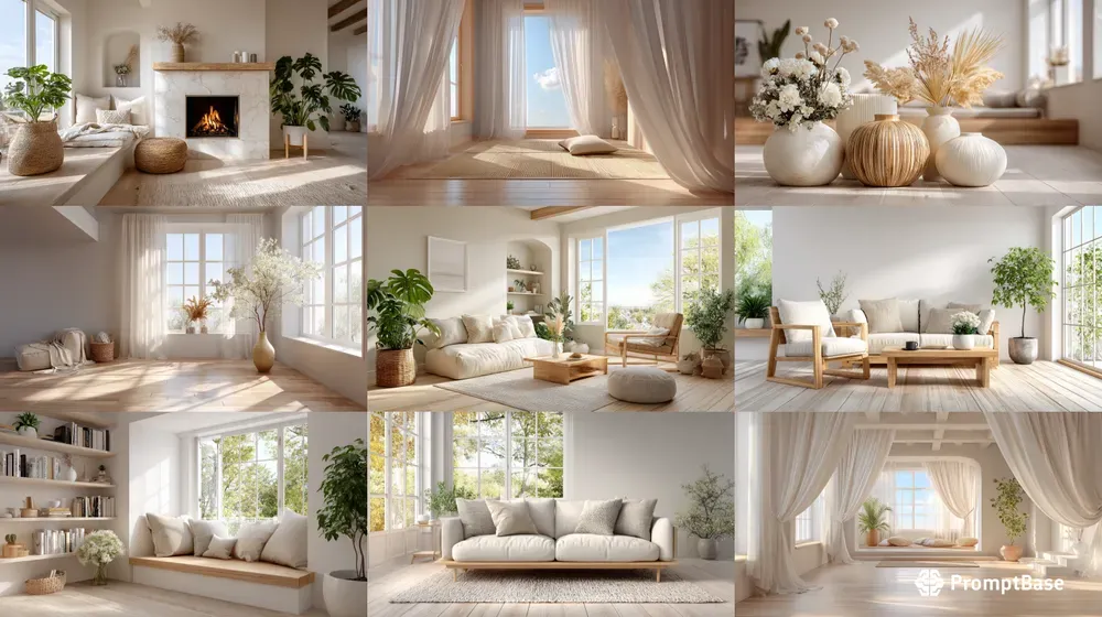 Interior Photo Backgrounds Zoom Meetings