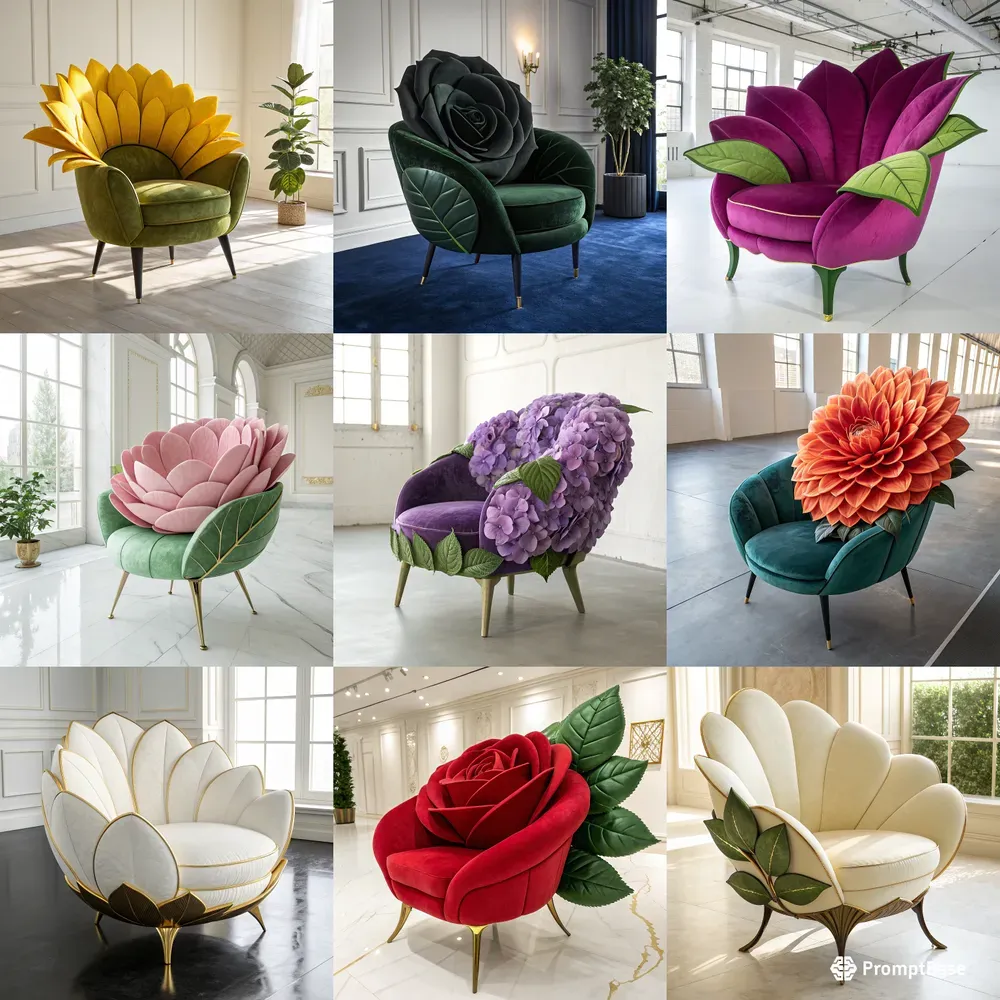 Luxury Flower Thrones