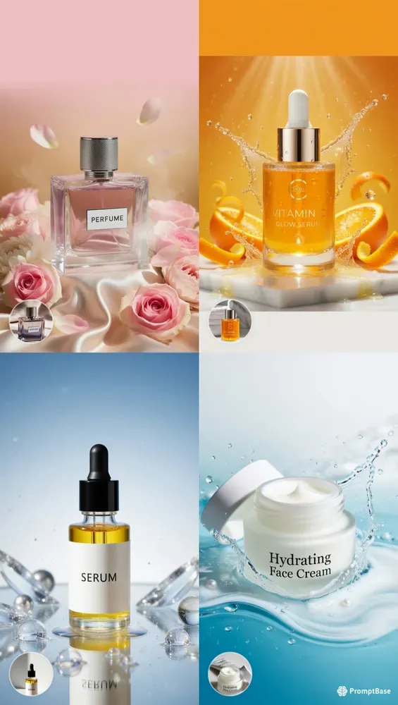 Beauty Brand Ad Visuals