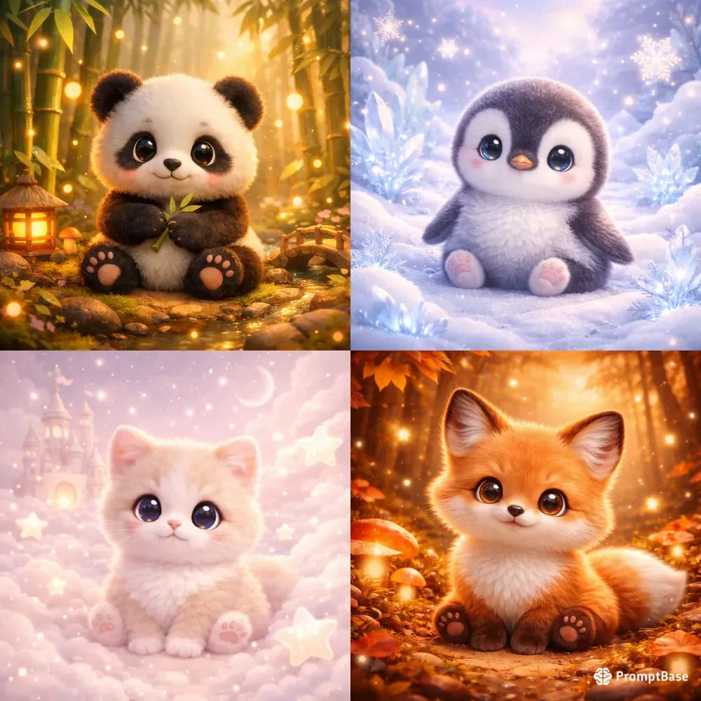 Magical 3D Worlds Of Baby Animals