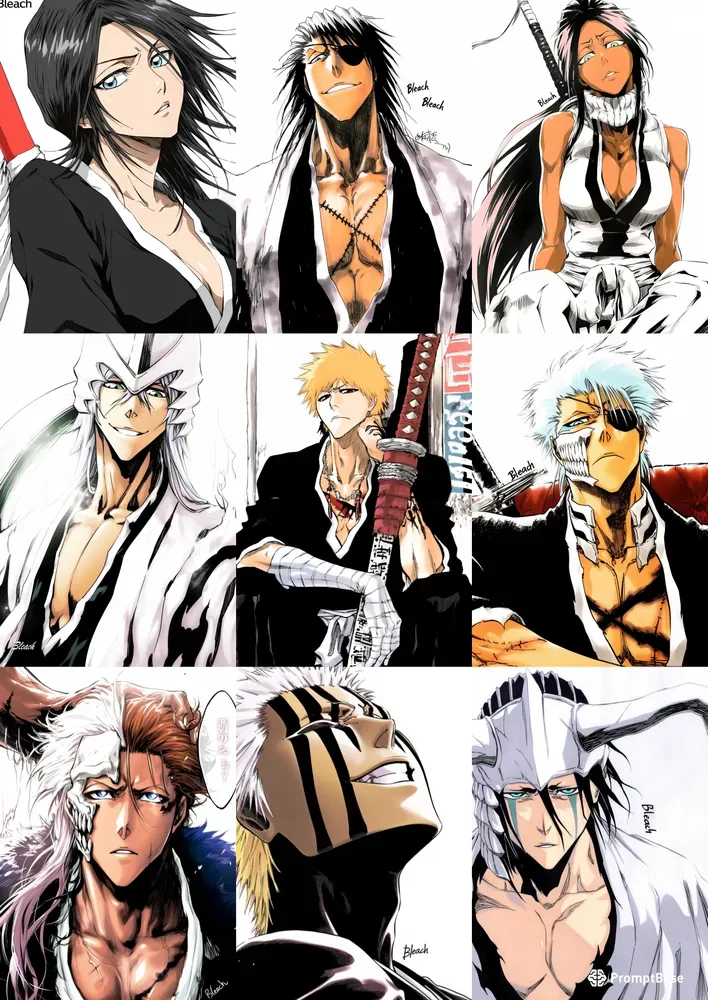 Bleach Characters Tite Kubo