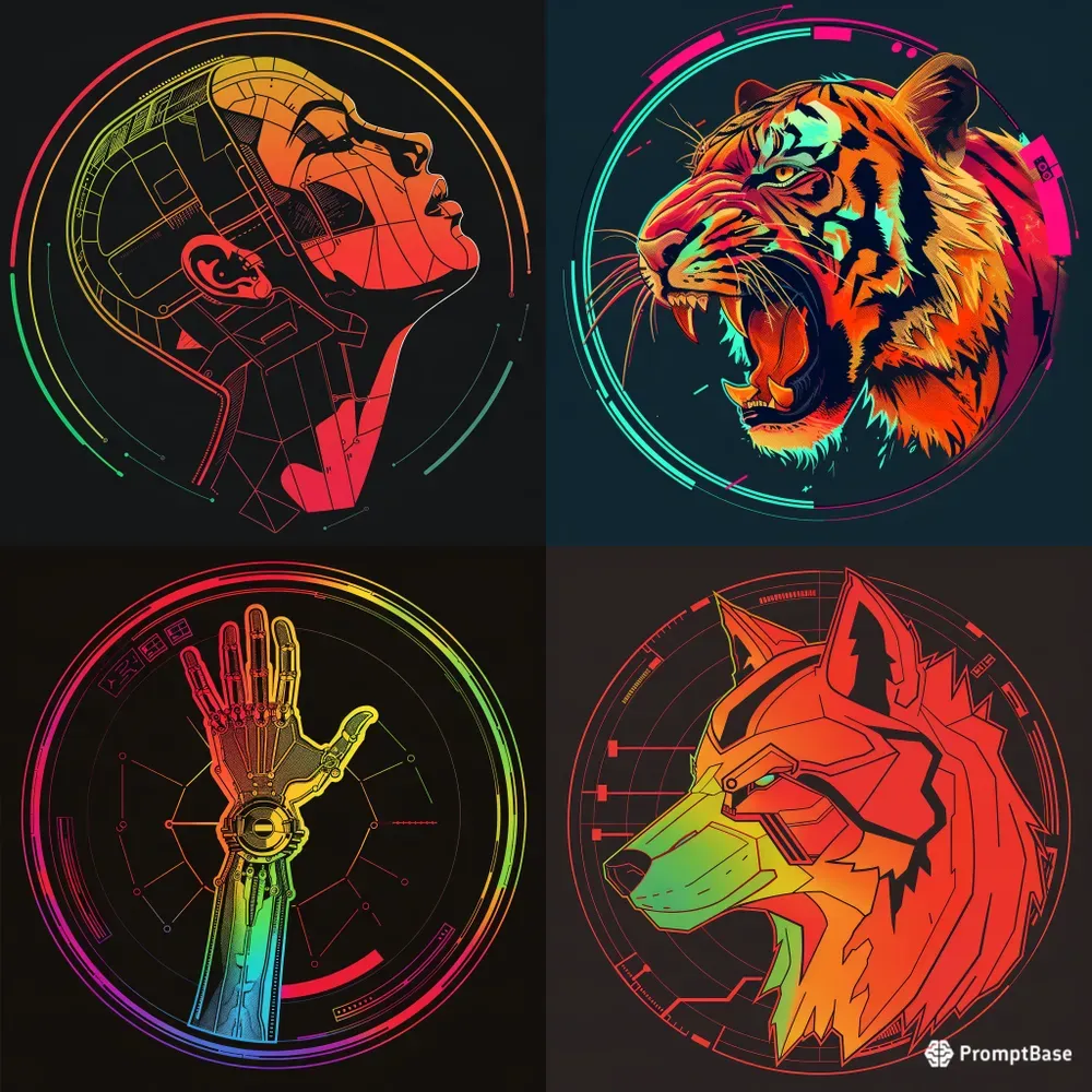 Thermovector Badge Art Generator