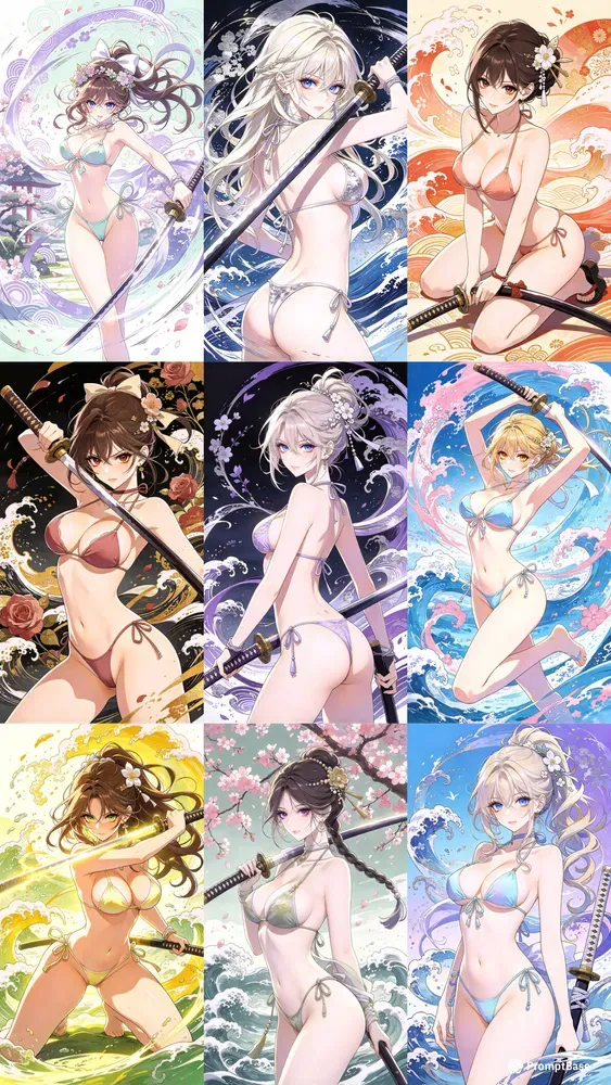Anime Katana Girls