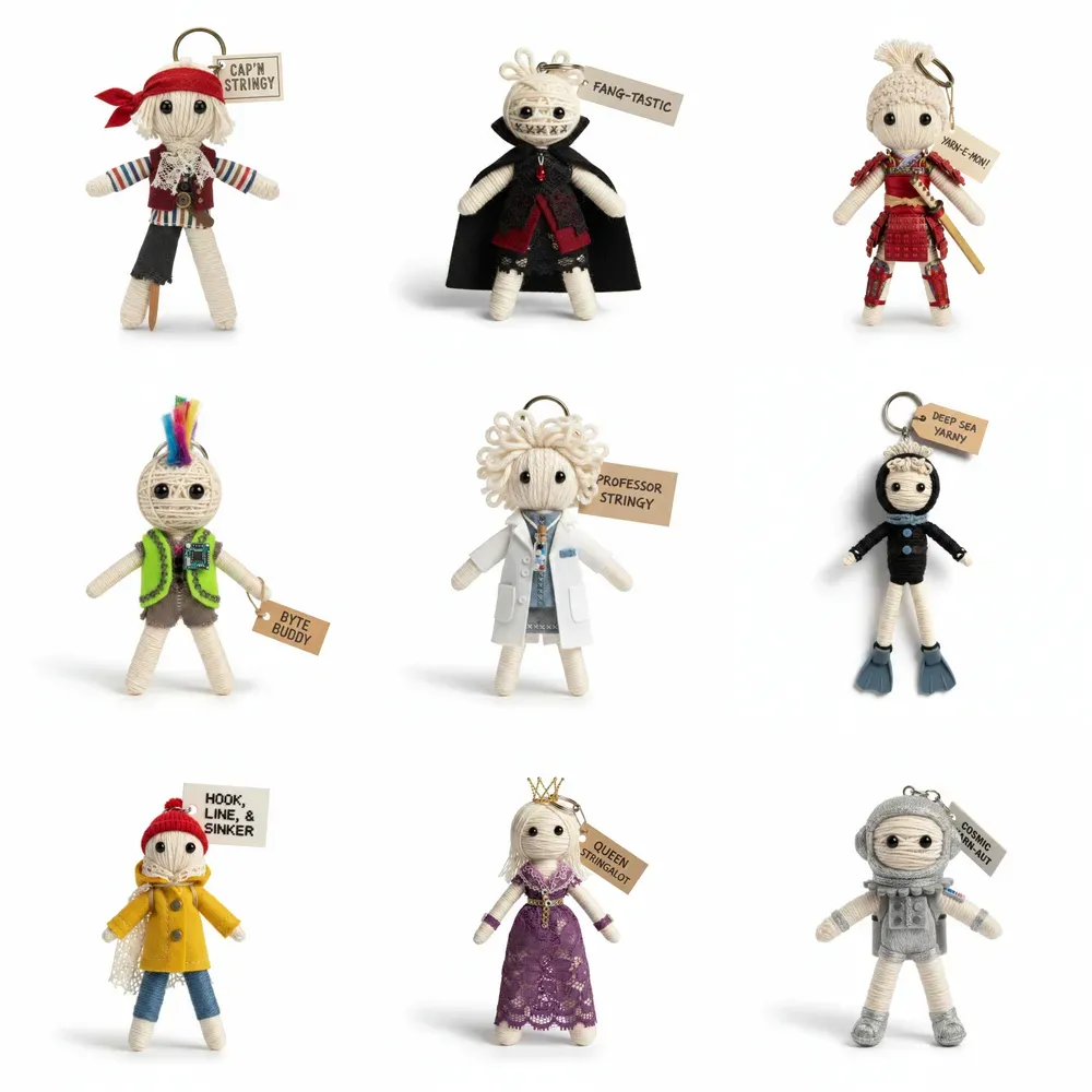 Thai String Doll Studio Packshots