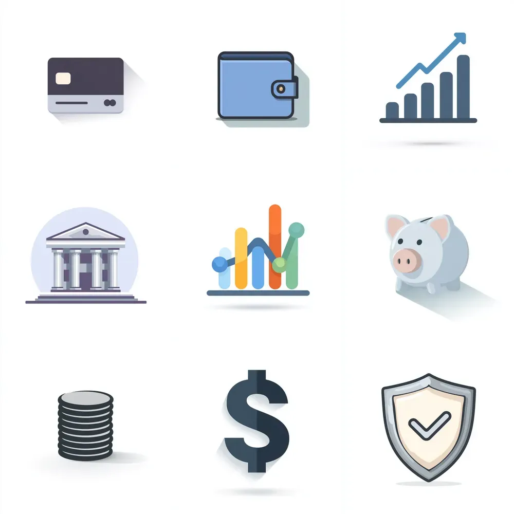 Modern Financial Icons Pro Designkits