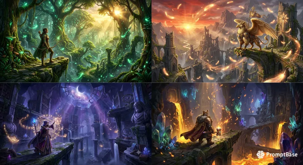 Cinematic Concept Art Templates