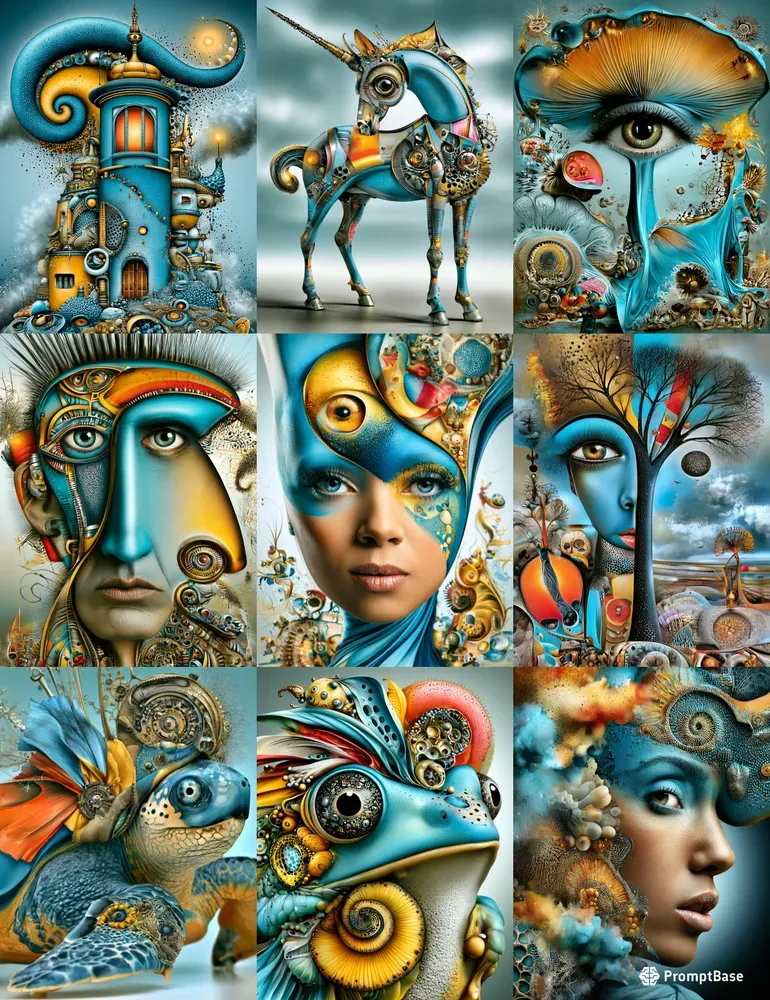 Mystical Surreal Contemporary Art