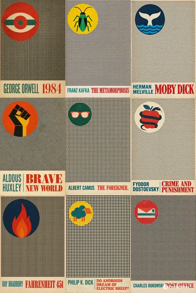Swiss Modernist Book Cover Art