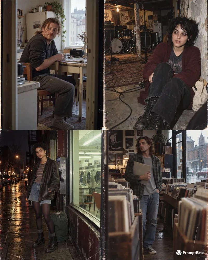 90s Grunge Photo Portraits Generator