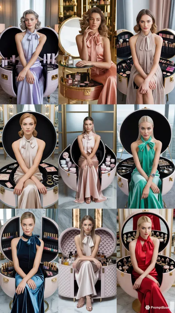 Luxury Vanity Editorial Shots