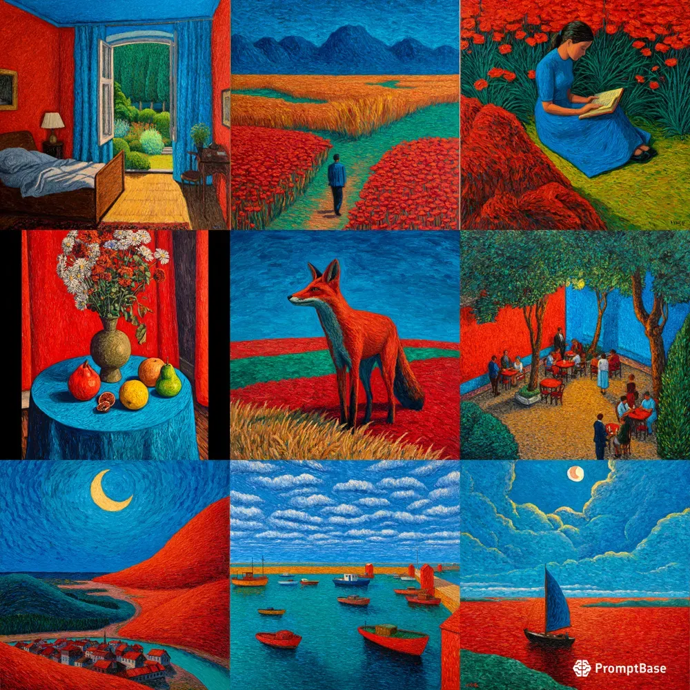 Postimpressionist Paintings