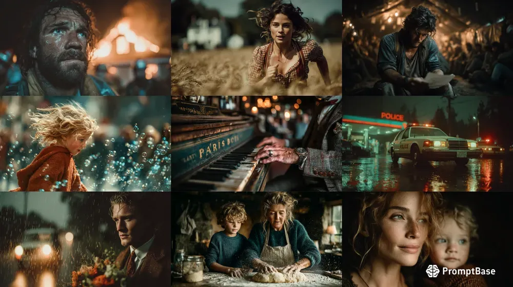 Cinematic Storytelling Scenes