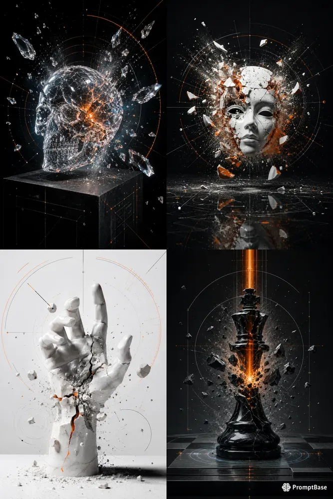 Persimmon Impact Studies Kinetic Posters
