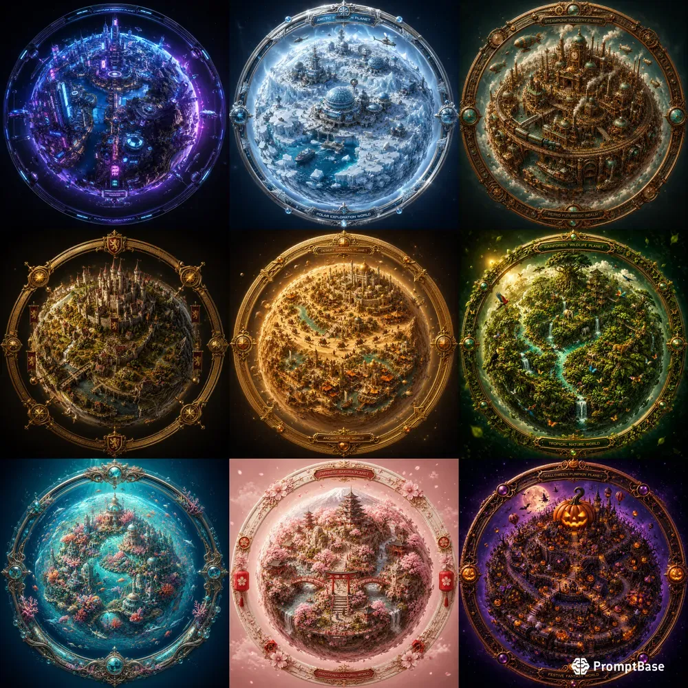 Premium Tiny Planet Collections