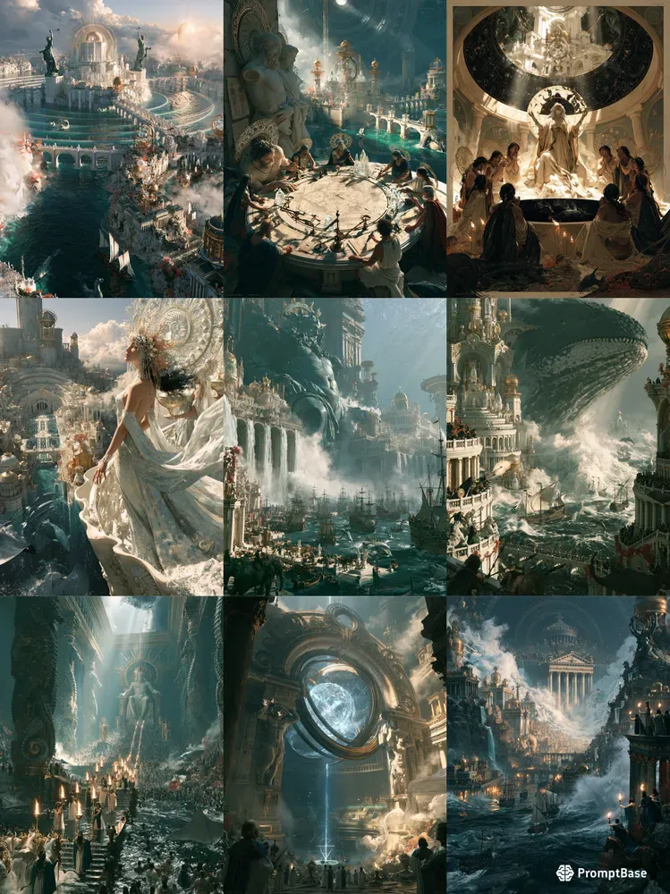 Lost Atlantis Renaissance Visions