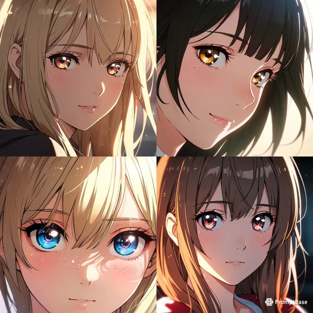 Cute Anime Waifu Portraits