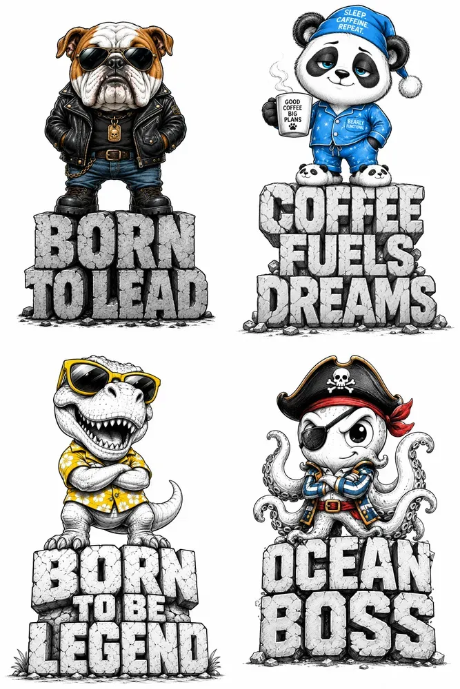 Cool Cartoon Mascot Character Generator