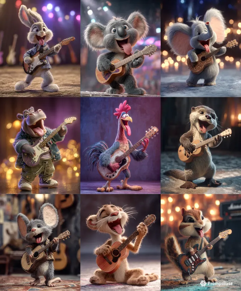 Musical Animal Performers