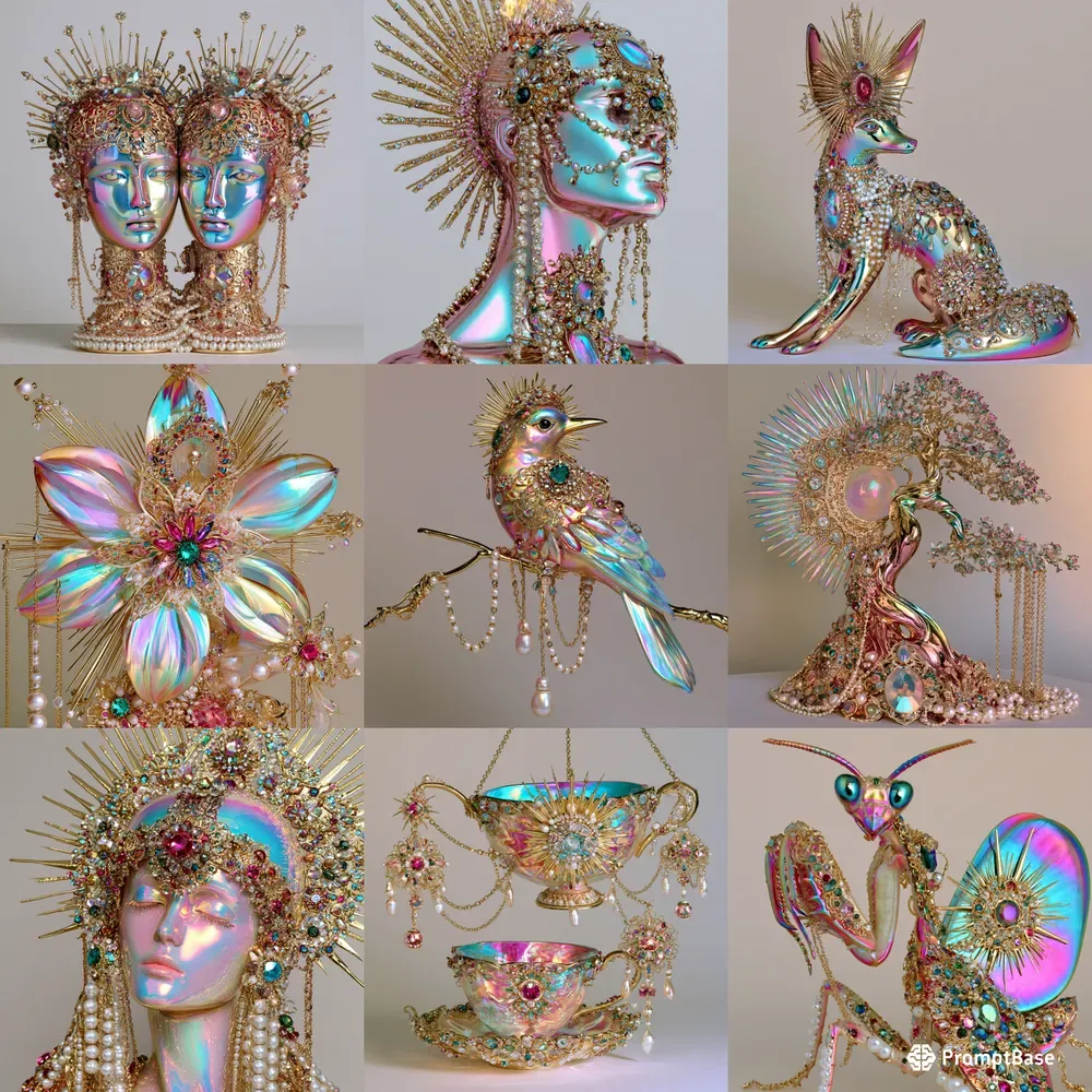 Iridescent Baroque Fantasies