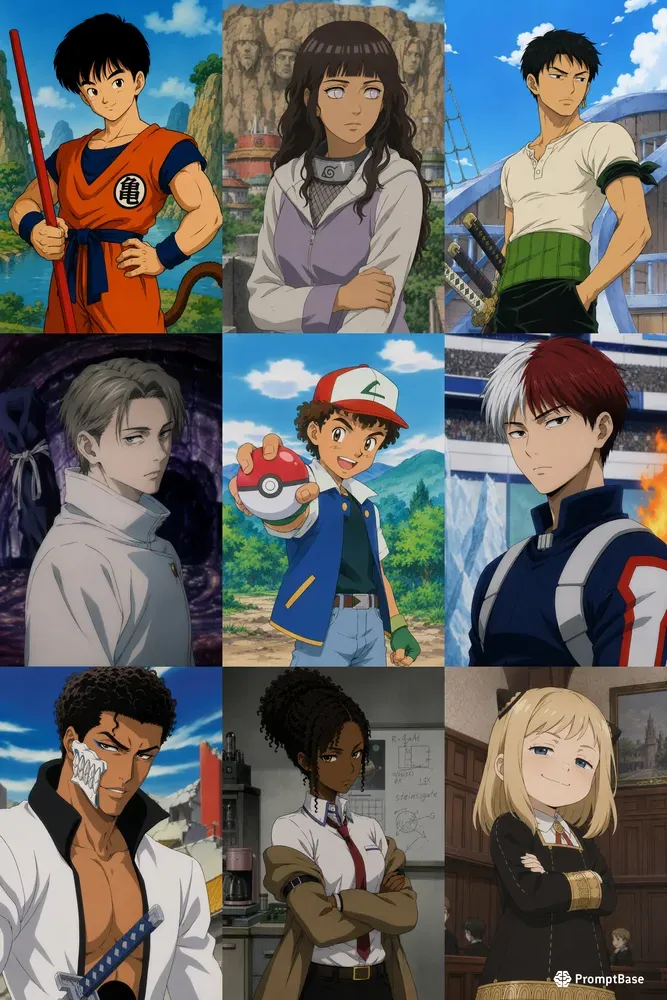 Changes Of Nationality For Anime Characters