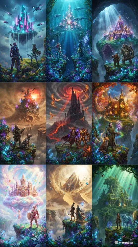 Cinematic Fantasy Concept Art Collections