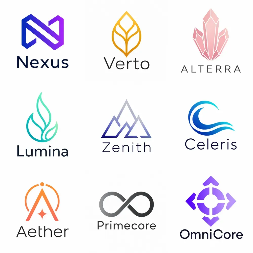 Minimalist Logo Typography