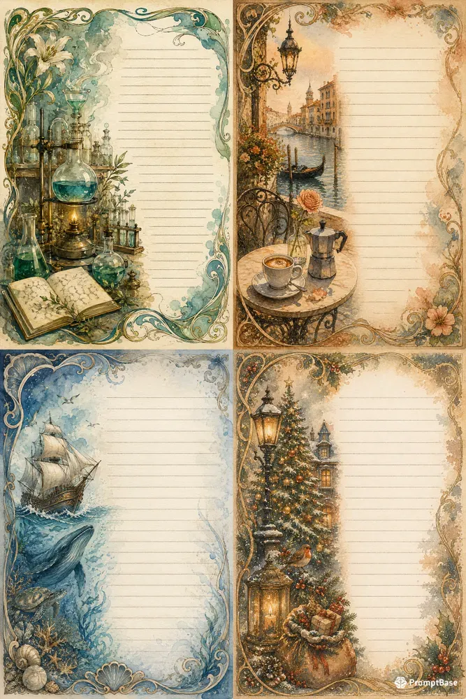 Storybook Journal Pages