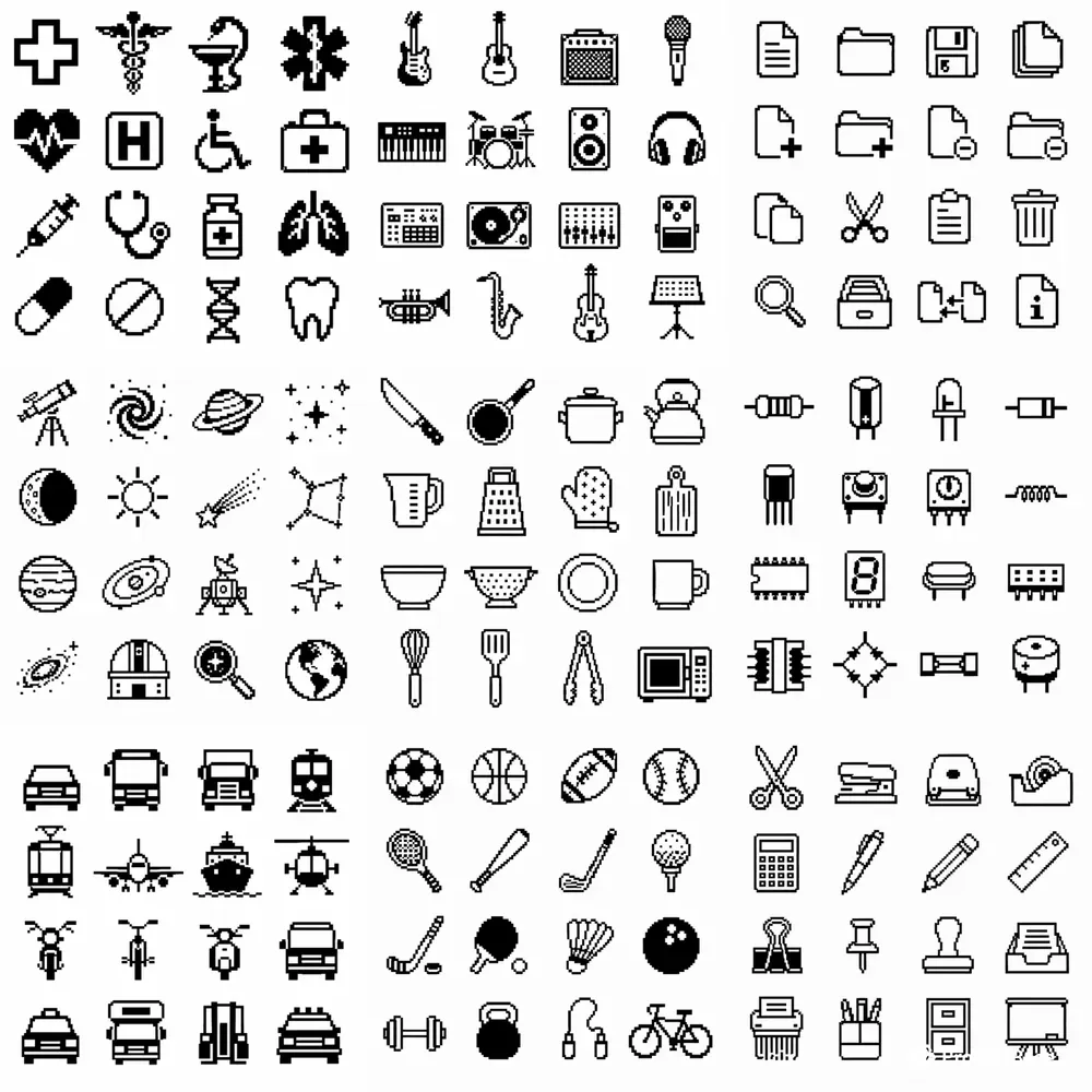 1bit Bitmap Icon Archives